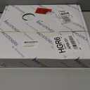 SUNWINGS 10-Sheet Leaf Waterjet Peel and Stick Backsplash, 12.4" x 10.7" White Marble Looks Self-Adhesive Tiles, Stick on Backsplash for Kitchen & Bathroom