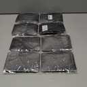 2 x Teenitor 20pcs Bald Cap Set - Breathable, Invisible Stocking Wig Cap for Lace Front, Sheer Caps, Black