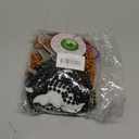 18Pcs Halloween Bead Necklaces, Purple Orange Black Beaded Necklaces With Pumpkin Ghost Pendants For Halloween Party Favors, Halloween Trick or Treat Costume