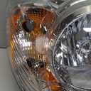 for 2003-2008 Toyota Corolla Headlights Assembly Compatible with 2003 2004 2005 2006 2007 2008 Toyota Corolla Chrome Housing Amber Reflector Replacement Pair Driver and Passenger Side