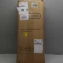 Apicizon 3-Tier Shoe Rack for Entryway, Bamboo Shoe Bench with Cushion Padded Seat, Small Shoe Organizer with Storage for Indoor Entrance Hallway Bedroom Living Room, Black (27.6 Inches With Cushion)