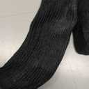 Moon Wood Women Thigh High Socks Long Over the Knee High Socks Striped Above the Knee Leg Warmers, One Size