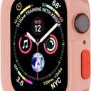 for Apple Watch 11 46mm Bumper, Slim TPU Shockproof Cover, Pink | Apple Watch Series 11/10 46mm, Shockproof Drop Proof Bumper Cover for Daily Workout, Full Edge Protection for Gift-Ready