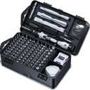 AXTH 115-in-1 Precision Screwdriver Set, [Super Durable] Mini Professional Magnetic Repair Tool Kit, Small Screwdriver for Phone, Computer, Watch, Laptop, Macbook, Eyeglass, Electronic