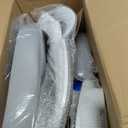 TRALT Office Chair Ergonomic Desk Chair with Lumbar Support White, 1, Pack of 1