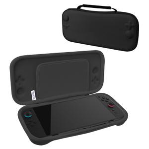 Hermitshell Hard Case for Nintendo Switch 2 game controller 2025 (Black, Small)