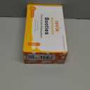 REVIX Microwavable Booties and Hot Feet Warmers for Women & Men,Heated Foot Warmer with Flaxseed Moist Heat Therapy for Foot Ankle, Cold Feet, Purple, S/M