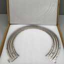 WE11M10001 Dryer Heating Element Replacement OEM Parts Compatible with Most GE Dryer Laundry MICA Heater Replace 17380082, WE11M10001 ETC.