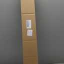 MYshade 6 Pack Temporary Blackout Paper Shades for Windows, Paper Pleated Blinds with Adhesive,No Tools No Drilling Free Cut Size Temporary Room Darkening Shades (Black, 36" W x 72" H)