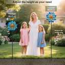Solar Wind Spinners Outdoor - H60xW13 Metal Yard Art Kinetic Wind Spinners with Colorful LED Crackle Ball, Peacock-Style Windmill for Yard Lawn Garden Decor, Gardening Gifts for Women