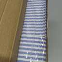 100 Pcs Disposable Napkins Paper Hand Towels for Guest Decorative Toile Napkins for Bathroom Shower Toilet Powder Room Holiday Wedding Bridal Birthday Party(Stripe Style,Blue)