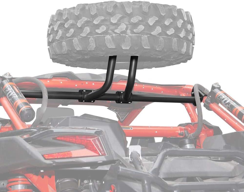 KEMIMOTO X3 Spare Tire Carrier Holder Compatible with Can-Am Maverick X3 and X3 Max Turbo RR 2017 2018 2019 2020 2021 2022 2023 2024 2025 2026 Spare Tire Mount Holds Up to 32"