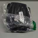 Sumind 4 Pack Christmas Stocking Pack Bulk 18'' Large Family Knitted Xmas Stocking with Name Tags Set, Holiday Fireplace Decoration (Black)