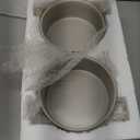 Elevated Ceramic Dog Bowl Set - Raised Dog Bowls with Non-Slip Bamboo Stand - Dog Food and Water Bowl Set - Double Dog Feeding Bowls - Suitable for Small and Medium Dogs - 28.74 OZ - 3.6 CUPS - 850 ML (Grey)