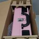 Victrola Journey II (2025 Model)  Bluetooth Suitcase Record Player  Built-in Stereo Speakers with Enhanced Bass, 3-Speed Turntable, Bluetooth Input and Output, RCA & Headphone Outputs (Pink)