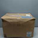 Tuszom 900D Solution Dyed 100% Waterproof Ski & Wakeboard Tower Boat Cover with 11+6 PCS Windproof Straps Fit V-Hull Runabouts OutBoards and I/O (Gray, 20'-22'L, Beam Width to 106" W)