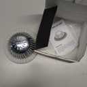 LEKEYE Shower Drain Hair Catcher/Shower Drain Cover/Drain Protector for Pop-Up & Regular Drains(Light Gray)