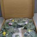 Harmix 24" Green Berry Eucalyptus Leaf Wreath, Artificial Spring And Summer Wreath With Pink Purple Cones And Pomegranate Fruit Decorations Your Front Door And Windows, Suitable For Indoor And Outdoor