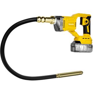 Cordless Concrete Vibrator Compatible with DeWalt 20V, For DeWalt 20V