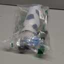 O2COOL Mist 'N Sip Misting Water Bottle 2-in-1 Mist And Sip Function With No Leak Pull Top Spout Reusable Sports Water Bottle - 20 oz (Soccer)