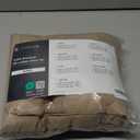 LuxClub 4 PC King Sheet Set, Breathable Luxury Bed Sheets, Deep Pockets 18" Wrinkle Free Cooling Bed Sheets Machine Washable Hotel Bedding Silky Soft - Dark Khaki King