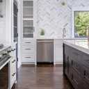 20 Pack Bronze Solid Cabinet Handles Drawer Pulls, 7.38-inch/187mm Length (5-inch Hole Center) Door Handle (1/2-inch Diameter) Kitchen Stainless Steel Cabinet Hardware Handle, Oil-Rubbed Bronze