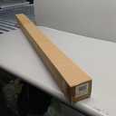 Exclusive Home Curtains Ogee 1" Curtain Rod and Coordinating Finial Set, Matte Silver, Adjustable 36"-72"