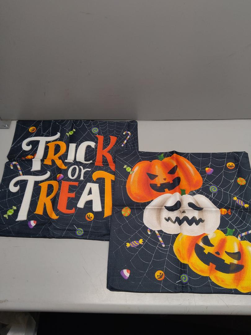 Halloween Pillow Covers, Pack of 2 18×18