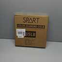 SPART Color Coded Weight Plate 2-Inch Rubber Coated Olympic Grip Plate for Barbell, Solid Cast Iron Weight Plates for Strength Training, Weightlifting, Crossfit, Home Gym, 2.5LB/5LB/10LB/25LB/35LB/45LB, Pair