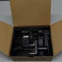 Kwikset Casey Interior Passage Door Handle, Lever For Closet and Hallway Doors, Reversible Non-Locking Handle Lever, Matte Black , with Microban Protection (1 Pack)