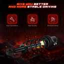 CCIYU Complete Struts Shock Absorbers Fits for Toyota Prius 04-09 2CPS