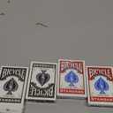 Bicycle Playing Cards 4 Pack, Standard Index Poker Size Decks in Red and Black for Poker, Blackjack, Rummy, Family Game Nights, and Classic Card Games, All Ages