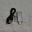 HDMI to USB C Adapter 4K60Hz, Unidirectional HDMI Male to USB C Female for Portable Monitor, AR Glasses XREAL One/Air 2 Pro/VITURE Pro/Rokid, PS4/5, Xbox, Switch, ROG Ally, Steam Deck-1Pack