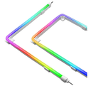 EZDIY-FAB Premium LED Strip Kit for PC 5V ARGB Motherboard Sync,Upgraded with 3-Kinds Mounting Clips-2X 400mm Smooth Lighting Strip