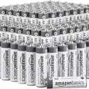 Amazon Basics AA Industrial alkaline Batteries, 450 Count (3 Pack of 150)