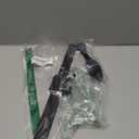 All-Purpose Stainless Steel Shower Squeegee for Shower Glass Door with Adhesive Hook, Bathroom Cleaner Tool Household Window Mirror Squeegee for Glass Doors, Cleaning Tile Wall, Car, 14 inch, Black