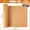 Pinkunn Cork Board Roll 94 x 48, Thick Bulletin Board Cork Sheet for Wall Dart, Crafts, DIY Projects(6 mm)