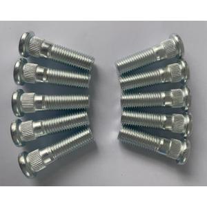10PCS M12-1.5 Wheel Stud Bolts 610-568 12.97mm Knurl Compatible with Select Hyundai Accent Elentra Sonata, Kia Rio Forte NIRO Soul Optima Mazda CX-9 CX-5