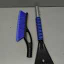 AstroAI 27" Snow Brush and Ice Scrapers for Car Windshield, Detachable Snow Scrapers with Ergonomic Foam Grip for Cars, Trucks, SUVs (Heavy Duty ABS, PVC Brush, Blue)