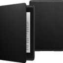 MoKo Case Fits 6" Kindle Paperwhite (10th Generation, 2018 Releases), Thinnest Lightest Smart Shell Cover with Auto Wake/Sleep for Amazon Kindle Paperwhite 2018 E-reader - Black