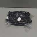 Pet Parents Washable Dog Diapers (3pack) + Extendrs of Durable Doggie Diapers, Premium Dog Diapers Female & Male (Large, Black) (Large (19-27"))