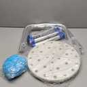 Leagent Adjustable Shower Stool for Inside Tub, ToolFree Bath Chair for Elderly/Pregnant