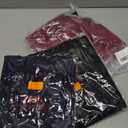 NexiEpoch 4 Pack Leggings for Women - High Waisted Tummy Control Soft Black Capri Yoga Pants with Pockets for Workout Size S/M