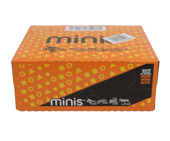 Doritos, Minis Nacho Cheese Flavored Tortilla Chips QTY: 12, Best By Jan. 13, 2026