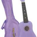 Diamond Head, 4-String Soprano Ukulele, Violet, DU-118)