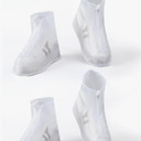 Waterproof Shoe Covers 2 pairs Rain Shoe Covers for Men Women and Children for Outdoor Activities