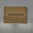 KAMANINA Decorative Curtain Drapery Holdbacks, Curtain Tiebacks Hooks with Screws Wall Mounted, Netted Texture Finials for Drapes Window Home Decoration, Black (1 Pair/2 Pack), Small