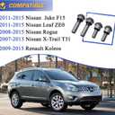 Engine Cradle Front Subframe Crossmember Bushing for 2008-2015 Nissan Rogue, 2011-2015 Nissan Juke Leaf ZE0, 2007-2013 Nissan X-Trail T31 523-305 523-306