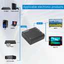 HDM61 HDMI to Coax Adapter, 1080P HDMI to RF Converter with NTSC Format Output CH3/CH4 Plug and Play RF Modulator for TV Antenna Signal