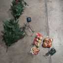 Tabletop Christmas Tree with Lights, Migaven 24 inch/2 ft Mini Christmas Tree with Berry Pine Cone Ornaments Led String Light for Home Desktop Xmas Tabletop Decoration Green